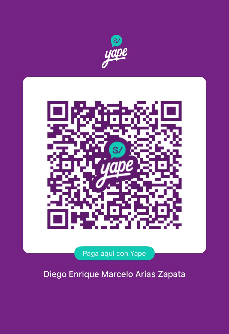 QR Yape - Diego Arias Zapata